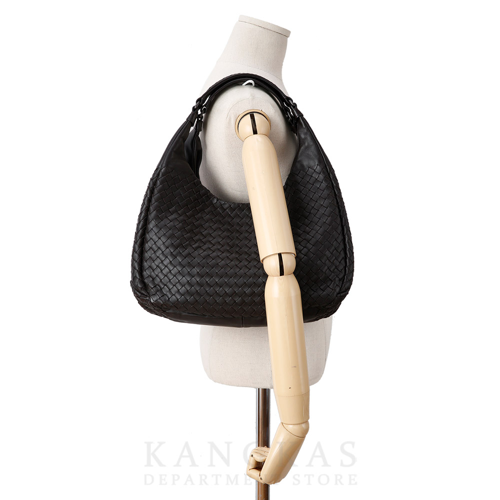 BOTTEGA VENETA(USED)보테가베네타 인트레치아토 위빙 캄파나 숄더백